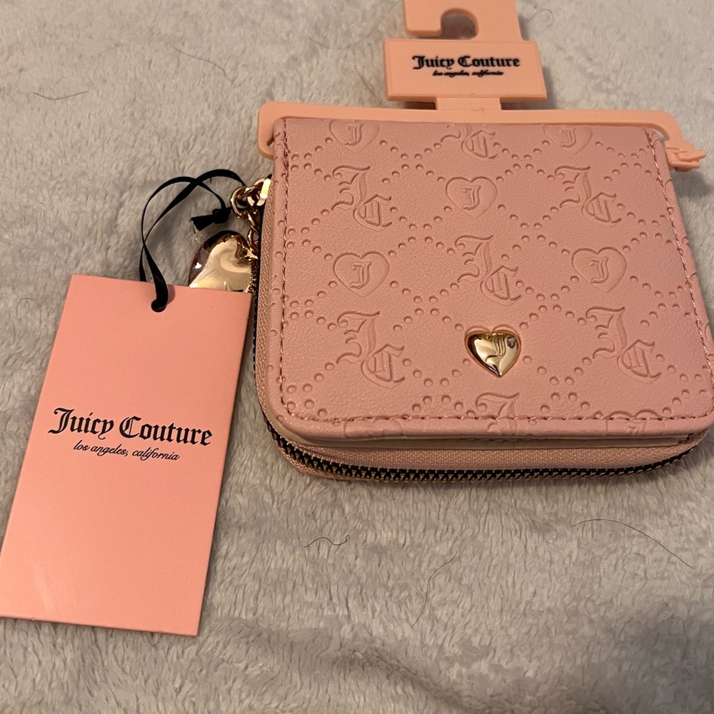 NWT BLUSH PINK JUICY COUTURE WALLET